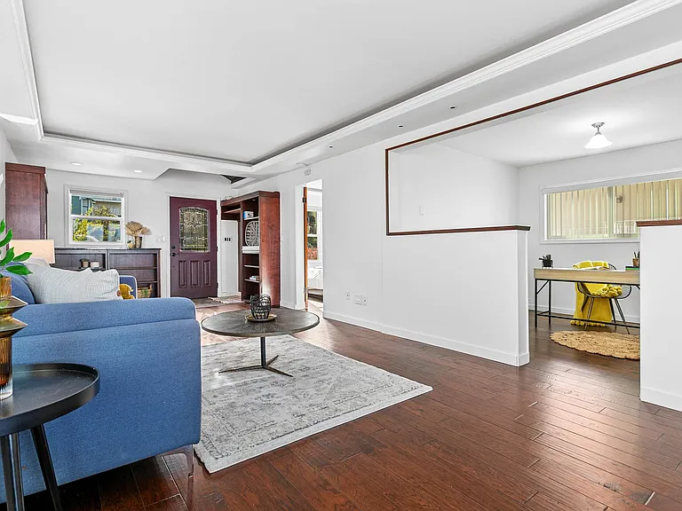 Entry and separate office room