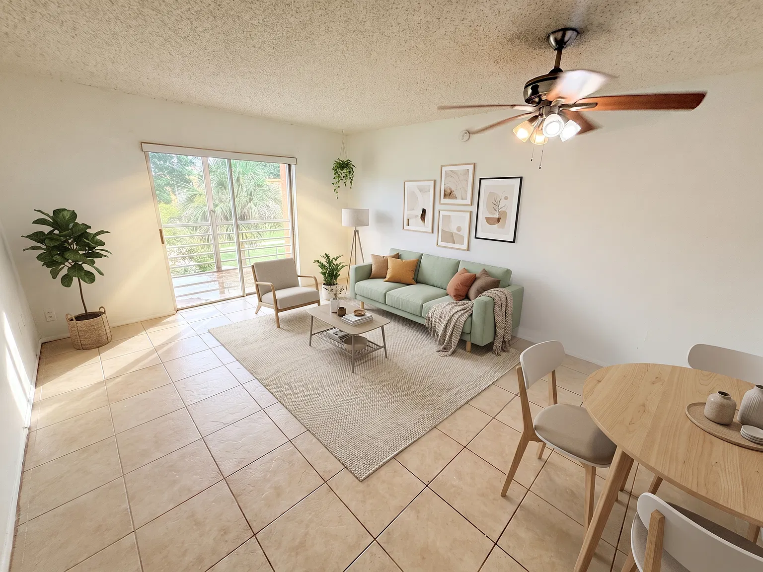 1 bed, 1.5 bath, 695 sqft, $1,550 — Photo 2