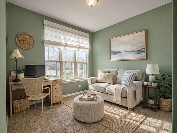 
                    'Re imagined' bedroom 5 as an office with bath 3 & pull out sofa -Virtually staged
                