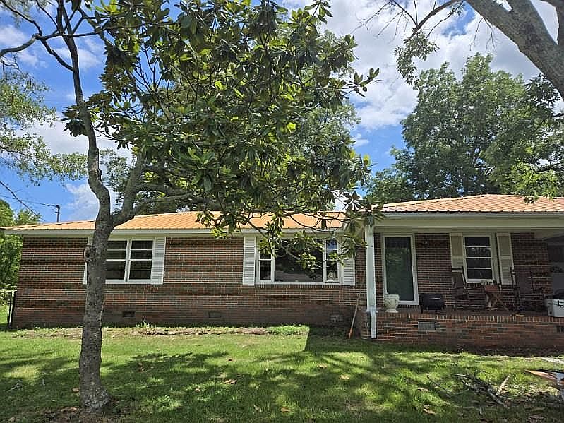 View showing covered porch