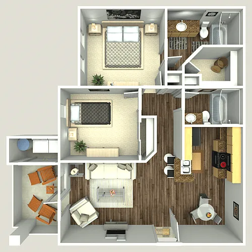 Floor plan B1