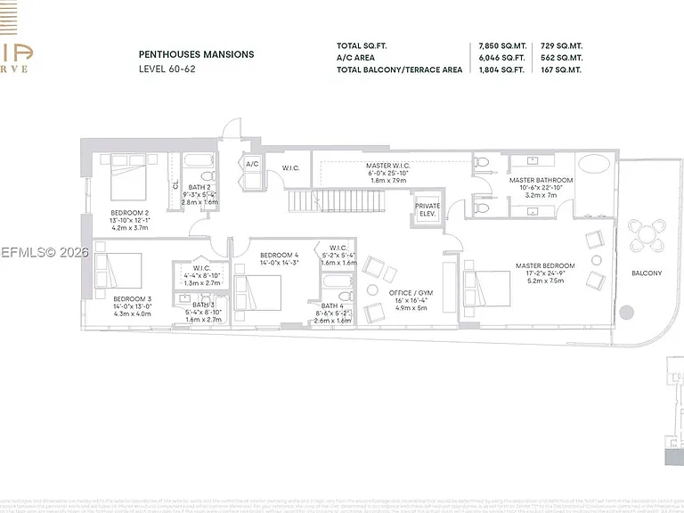 700 NE 24th St #Penthouse 6005 — Photo 37