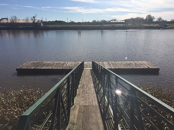 Shared dock for residents