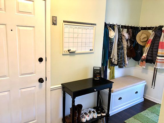 Mudroom & garage door