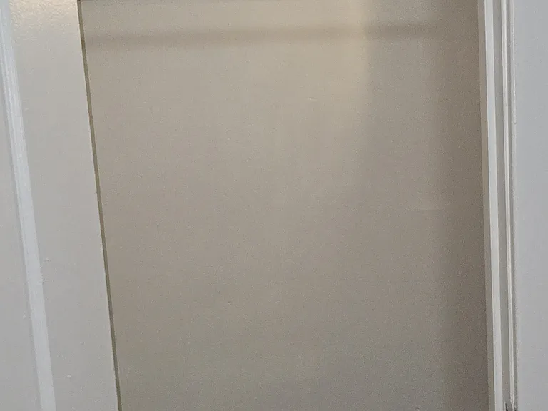 Front Bedroom closet with light