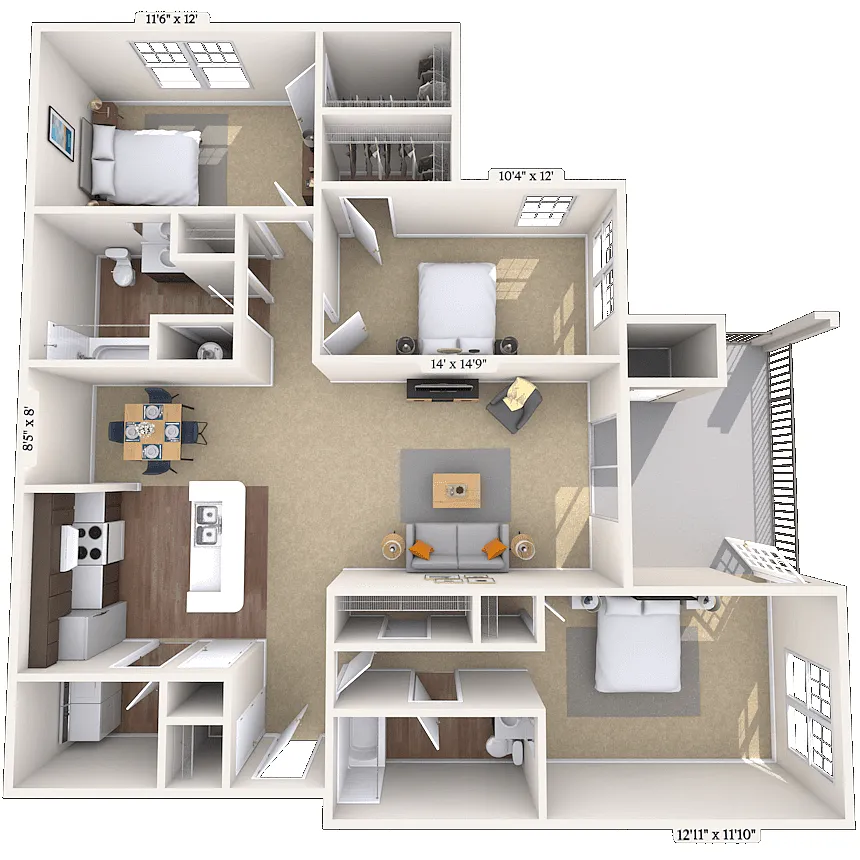 Floor plan Nottingham