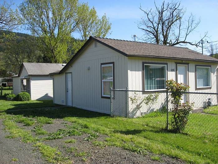 Both houses outside