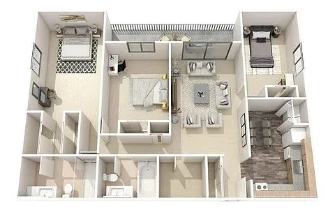 Floor plan The Palmetto
