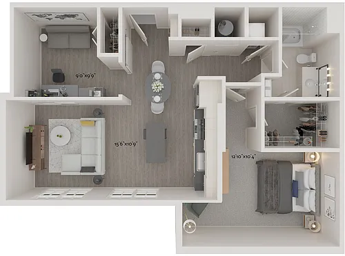 Floor plan B2