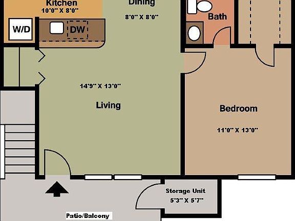 Spacious Floor plan