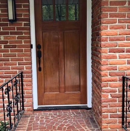 New custom Craftsman door