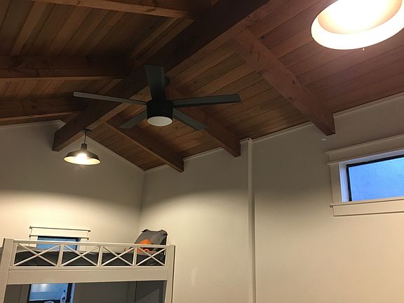 Upstairs ceiling
