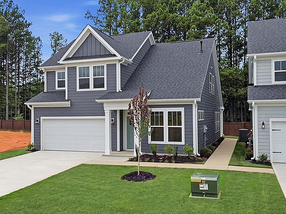 Eye-catching exterior with timeless color palette and superior architectural detail at Barton Hollow