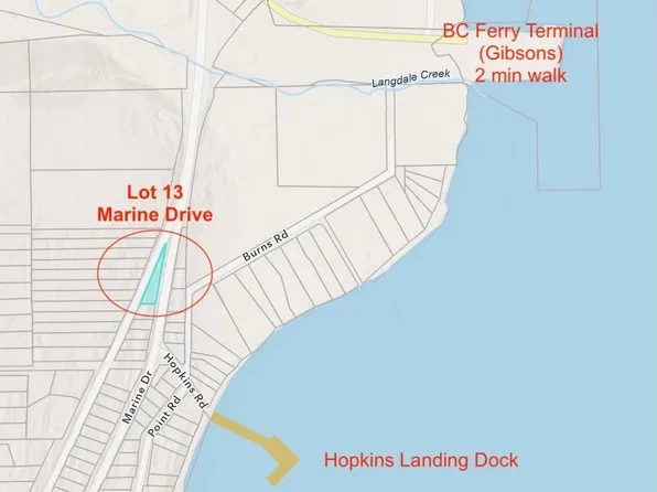 LOT 13 Marine Dr, Gibsons, BC V0N 1V9