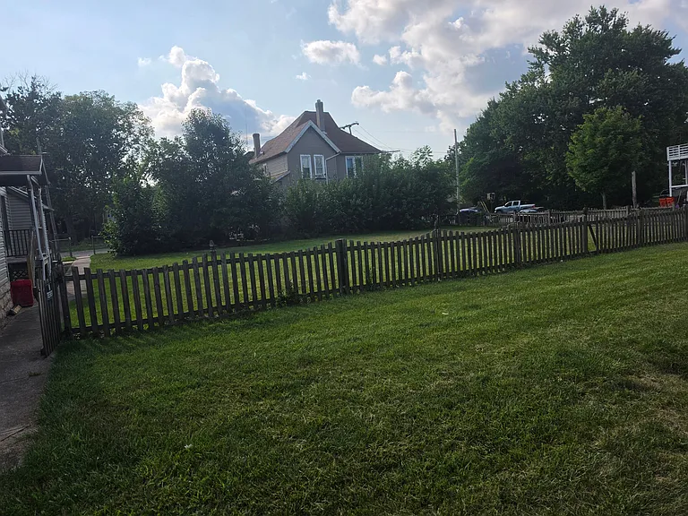 Shared fenced yard