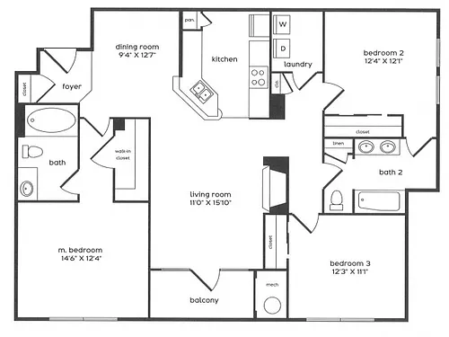 Floor plan Cultivate