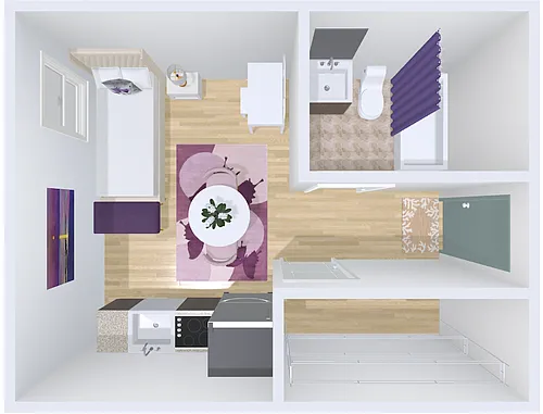 Floor plan studio 21