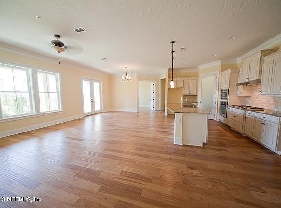Kitchen and Living Room