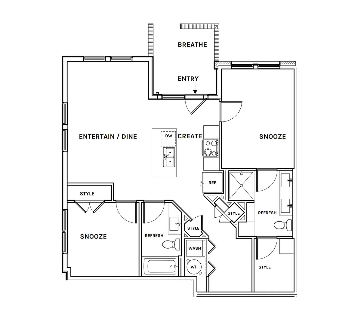 Floor plan B4