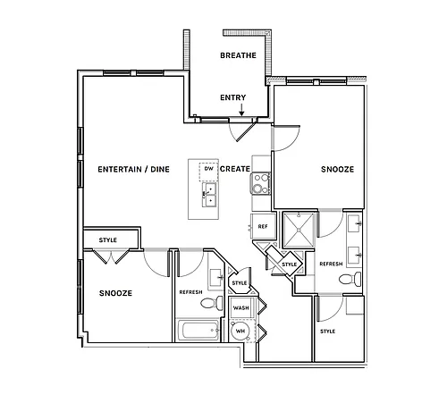 Floor plan B4
