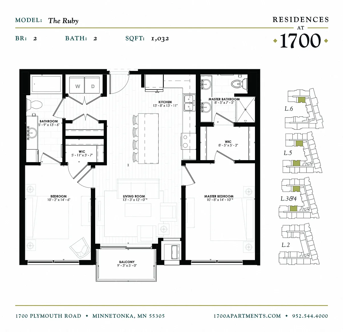 Floor plan The Ruby