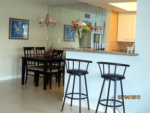 Kitchen open to Dining/Living