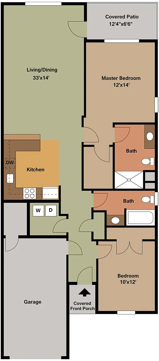 Floor plan Type A