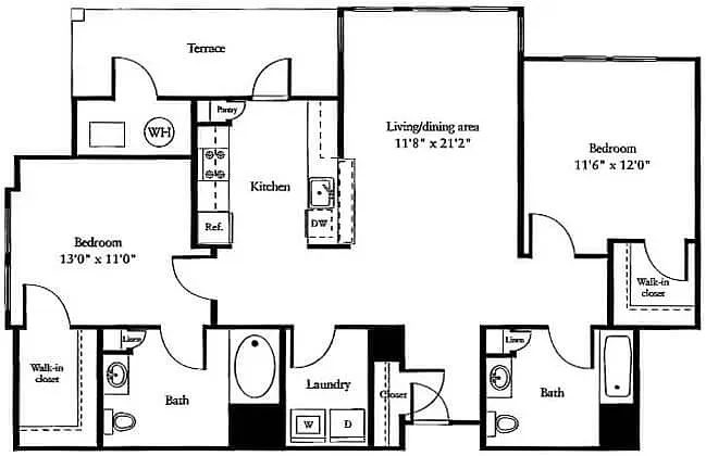Floor plan B2A