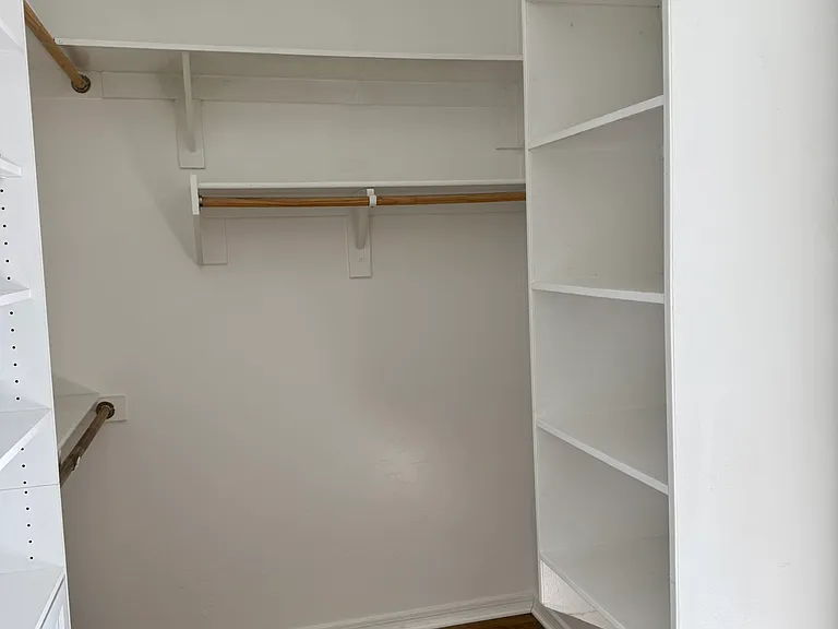 Primary walk in closet