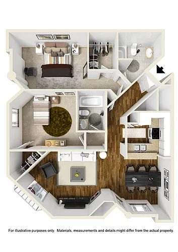 Floor plan 2B