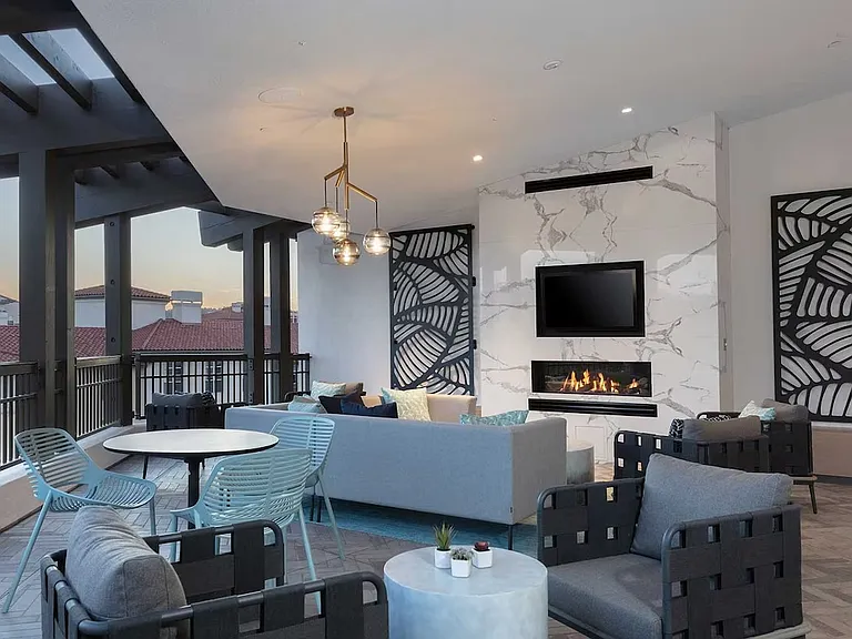community rooftop terrace