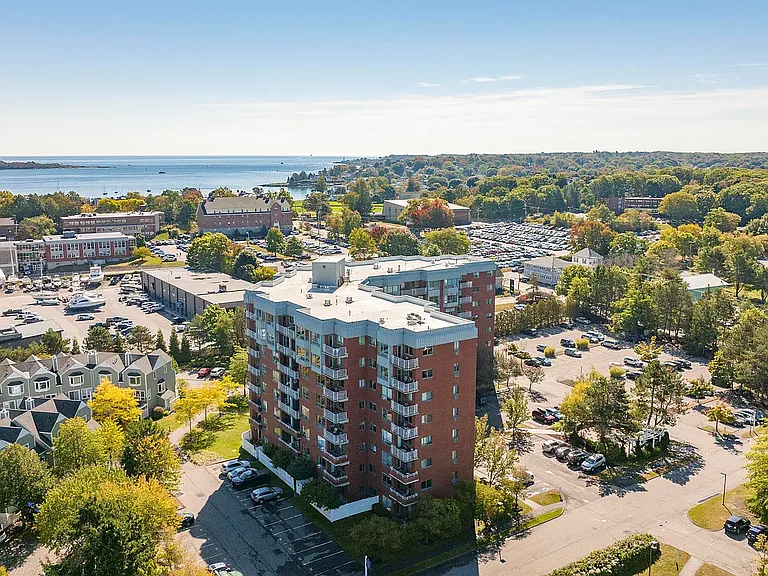 Building aerial view