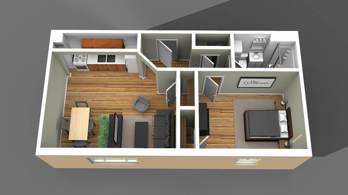 Floor plan 1268 N High St