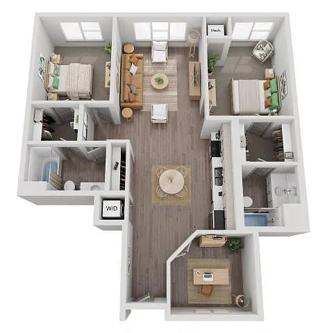 Floor plan Serpentine