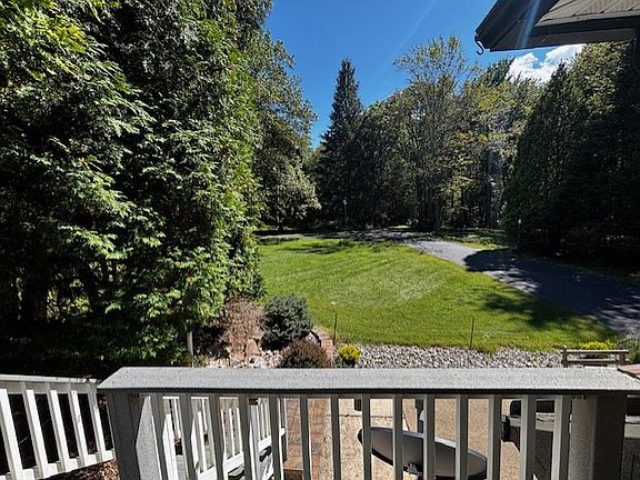 A beautiful view from the deck overlooking the rear of the property!