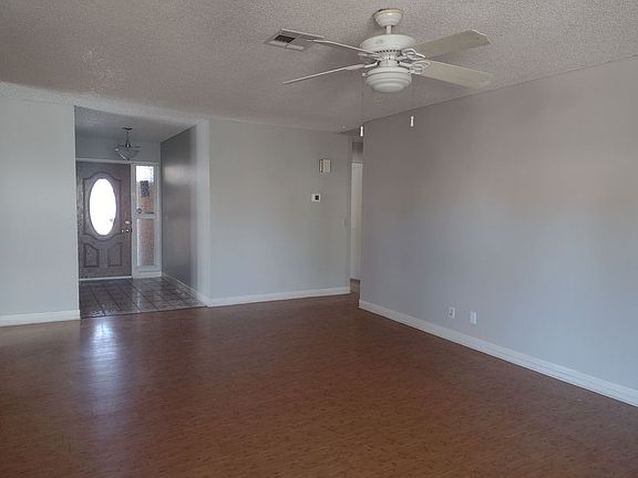 Entryway and front door