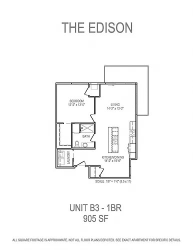 Floor plan B3