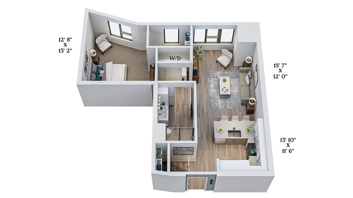 Floor plan B13