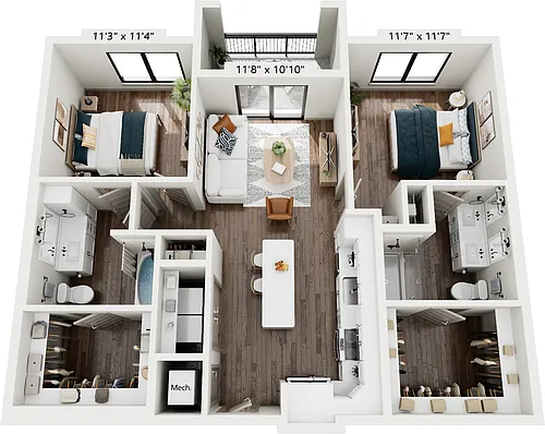 Floor plan B9