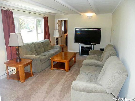 Living Room. Large, bright Living Room with new carpeting through out