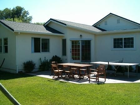 Back of house and patio