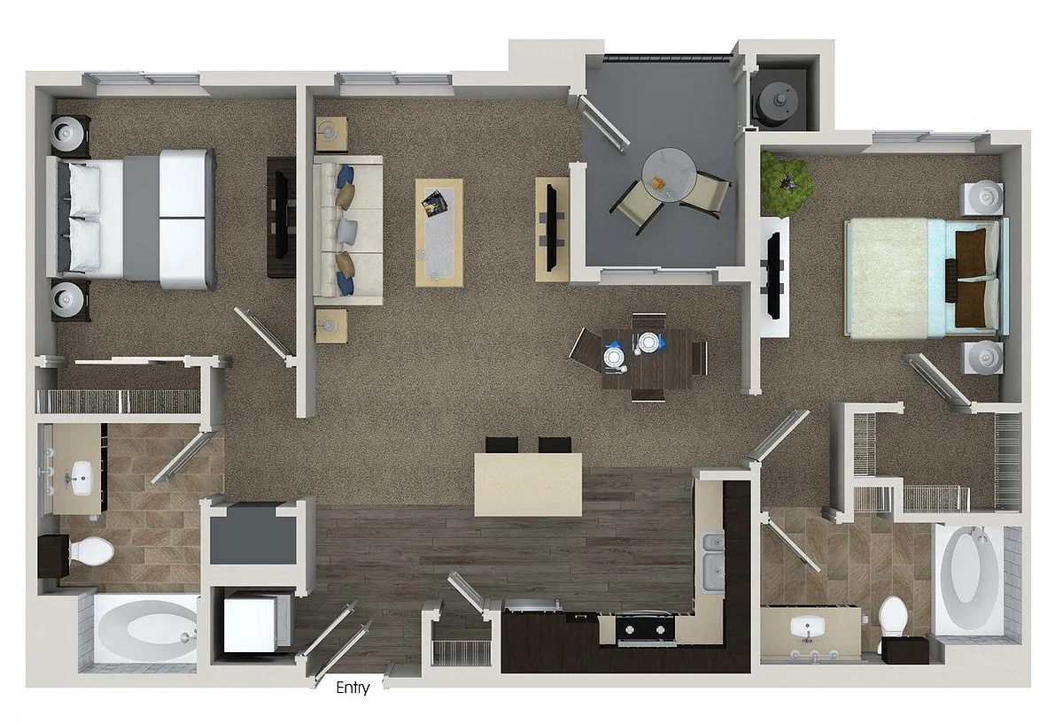 Floor plan B1