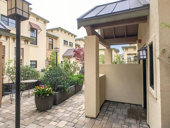 Outdoor patio area