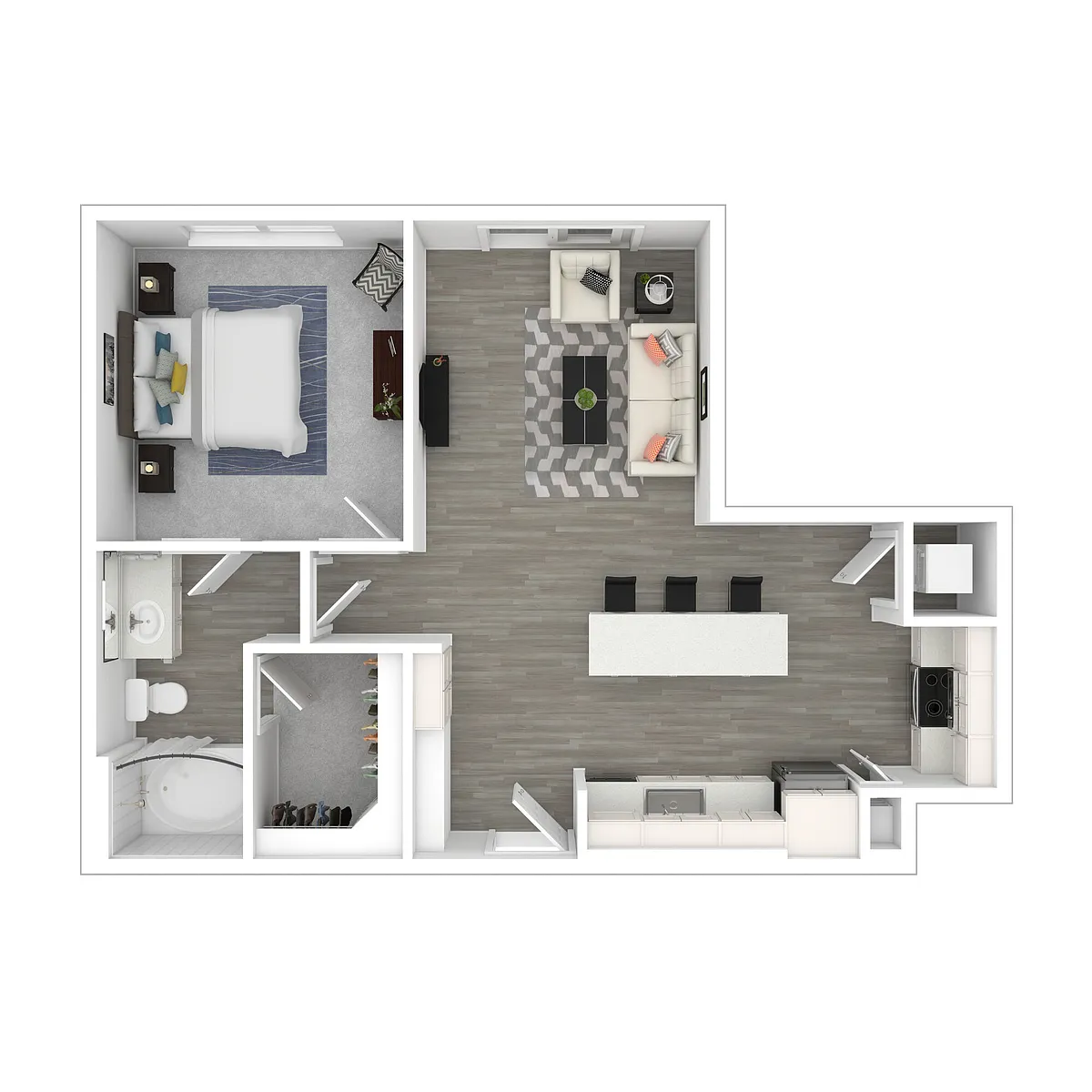 Floor plan A3b