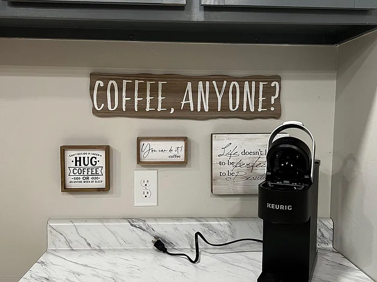 tea and coffee bar