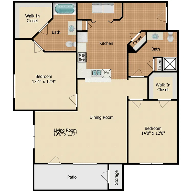 Floor plan Newport