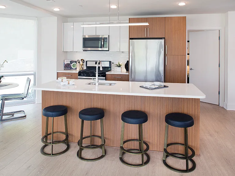 Corner Apartments feature Island Kitchens