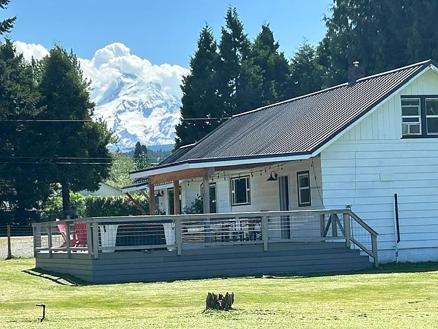 View looking South. - Lost Lake Rd