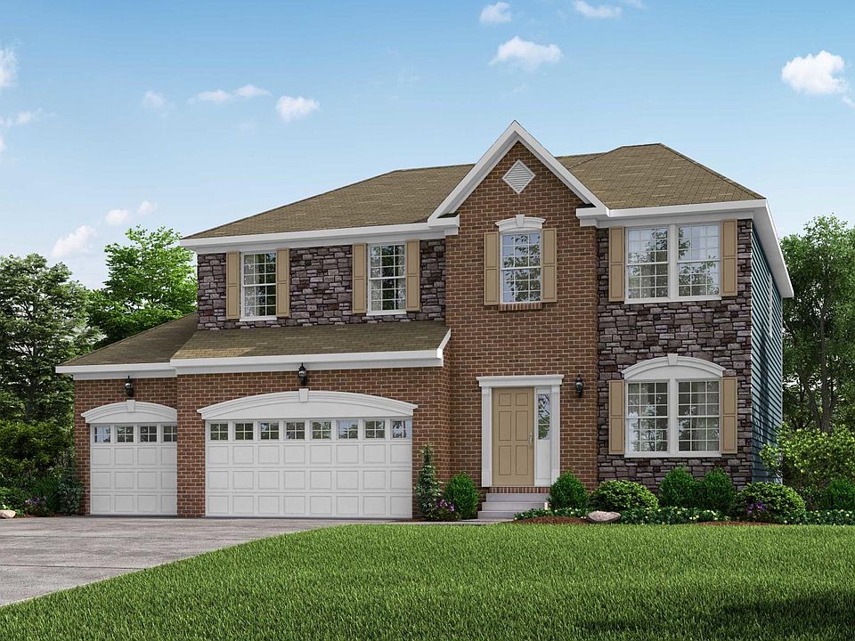 Elevation H Opt Brick and Stone Front
