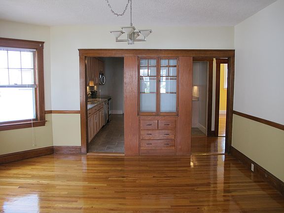 Built-in china cabinet